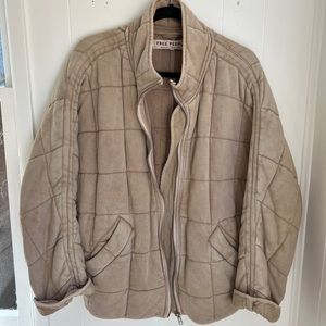 Free People Dolman Quilted Jacket - Worn Condition